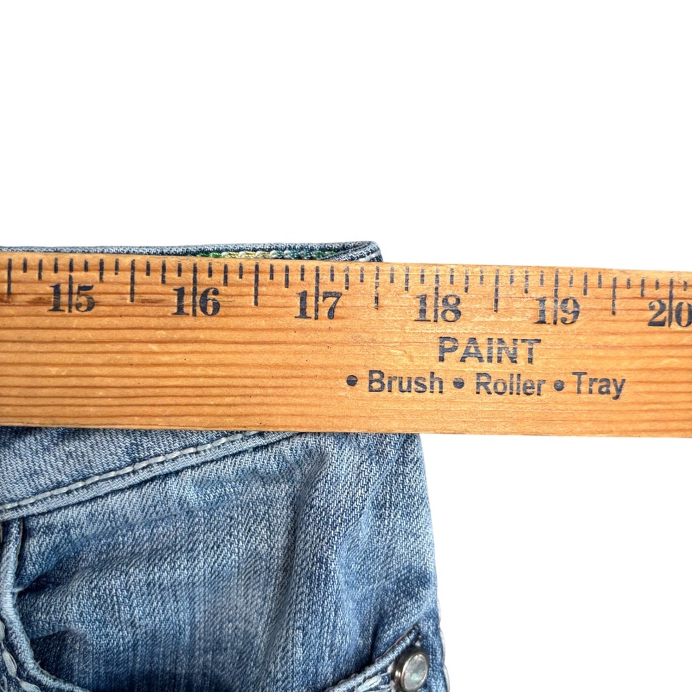 Rock 47 Wrangler Y2K Low Rise Bootcut Jeans Juniors 13/14 Western Cowgirl - Picture 6 of 12
